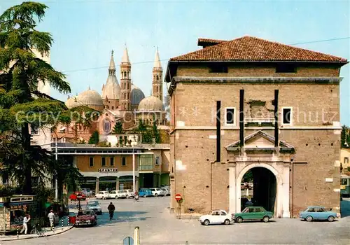 AK / Ansichtskarte Padova Porta Pontecorvo e Basilica del Santo Padova