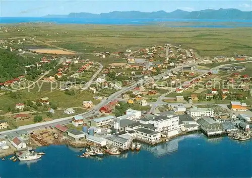 AK / Ansichtskarte Myre_Vesteralen Fliegeraufnahme Myre_Vesteralen
