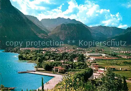 AK / Ansichtskarte Riva_del_Garda Lago di Garda vista dal Monte Brione Riva_del_Garda