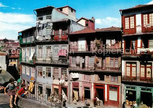 AK / Ansichtskarte Porto_Portugal Rue Escura vue de la Cathedrale Porto Portugal