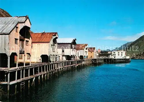 AK / Ansichtskarte Nyksund_Lofoten i Vesteralen Fraflyttet fiskevaer Nyksund Lofoten