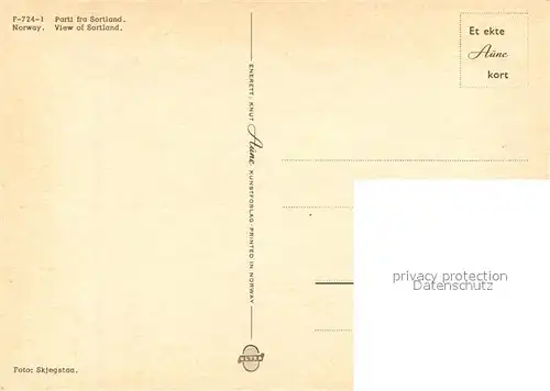 AK / Ansichtskarte Sortland Panorama Sortland