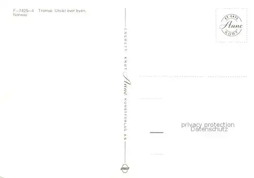 AK / Ansichtskarte Tromso Fliegeraufnahme Tromso