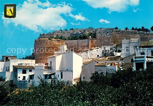 AK / Ansichtskarte Denia Detalle del Castillo Denia
