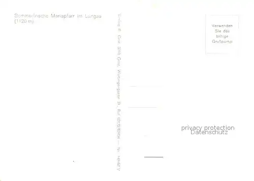 AK / Ansichtskarte Mariapfarr Panorama mit Kirche Mariapfarr