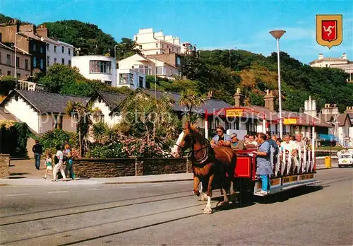 AK / Ansichtskarte Douglas_Isle_of_Man Horse Tram Douglas_Isle_of_Man