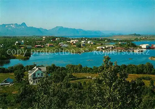 AK / Ansichtskarte Alsvag i Vesteralen Panorama Alsvag