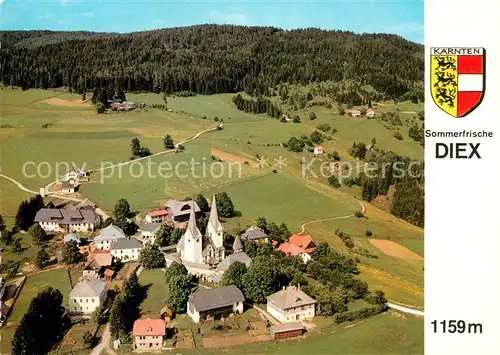 AK / Ansichtskarte Diex Fliegeraufnahme Diex