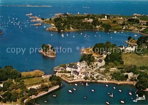 AK / Ansichtskarte Ile de Brehat Vue generale aerienne de la Corderie et Pont ar Prat Ile de Brehat