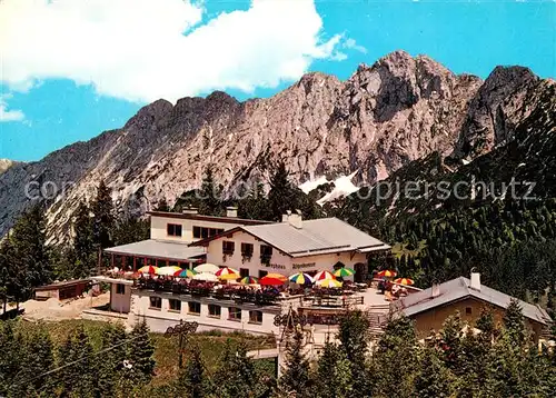 AK / Ansichtskarte Kufstein_Tirol Berghaus Aschenbrenner Kaiserlift Kufstein_Tirol