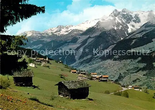 AK / Ansichtskarte Obersaxen_GR St Martin Buendner Oberland Obersaxen GR