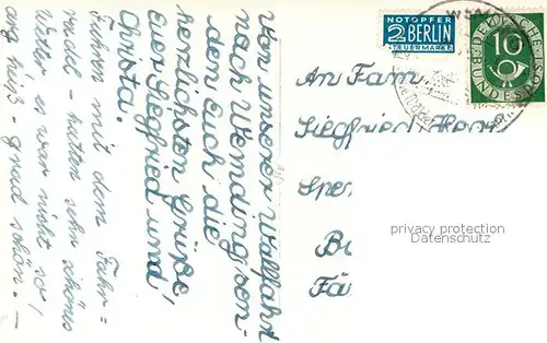 AK / Ansichtskarte Wemding Wallfahrtskirche Wemding