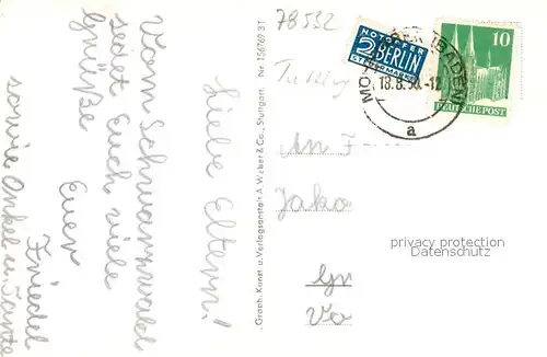 AK / Ansichtskarte Moehringen_Tuttlingen Panorama  Moehringen Tuttlingen