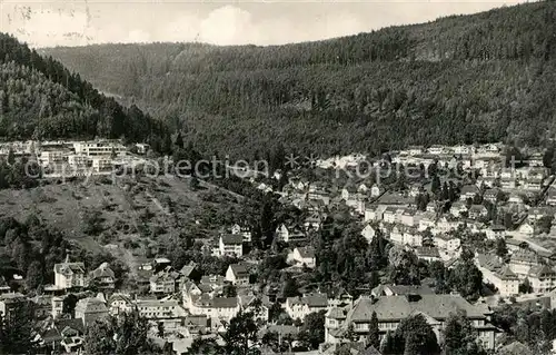 AK / Ansichtskarte Wildbad_Schwarzwald Panorama Hotel Wildbad_Schwarzwald