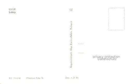 AK / Ansichtskarte Gyoer Teilansicht Gyoer