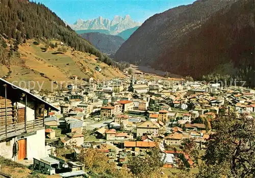 AK / Ansichtskarte Predazzo Veduta verso il Monte Cimon Dolomiti Predazzo