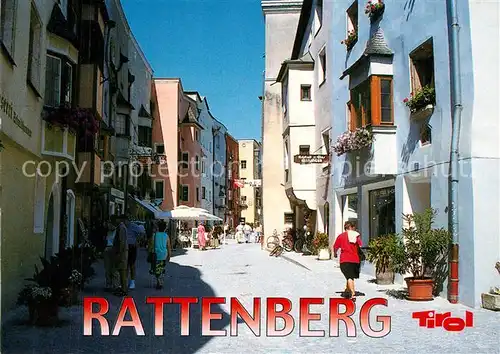 AK / Ansichtskarte Rattenberg_Tirol Fussgaengerzone Altstadt Rattenberg Tirol