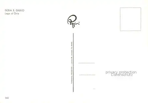 AK / Ansichtskarte Isola_San_Giulio Lago d Orta de notte Isola_San_Giulio