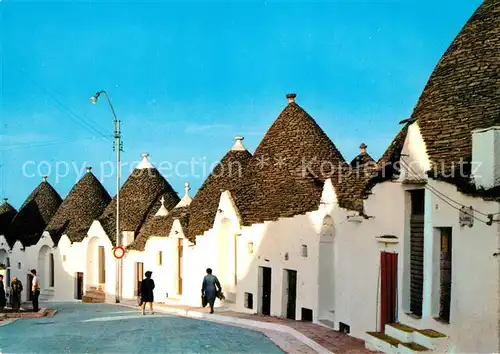 AK / Ansichtskarte Alberobello_Apulien Piazza D Annunzio Trulli Alberobello Apulien