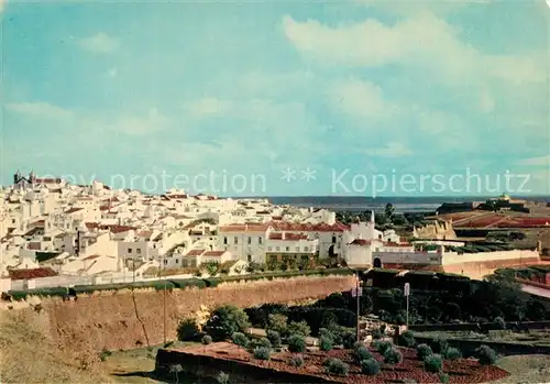 AK / Ansichtskarte Elvas_Portugal Vista parcial da cidade 