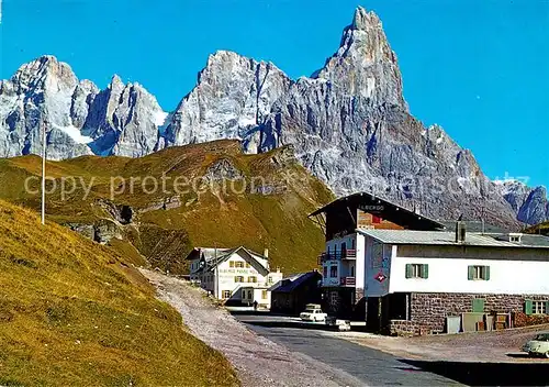 AK / Ansichtskarte Passo_Rolle Cimon della Pala Dolomiti Rollepass Gebirgspass Dolomiten Passo_Rolle