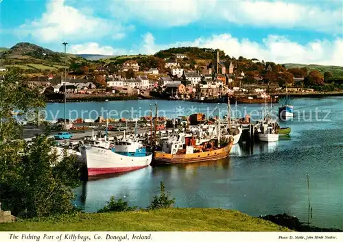 AK / Ansichtskarte Killybegs Panorama Fishing Port 