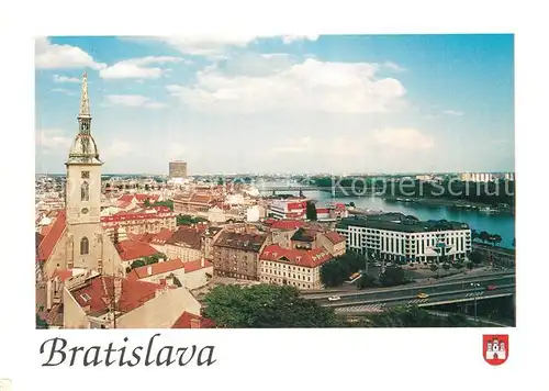 AK / Ansichtskarte Bratislava Stadtpanorama Bratislava