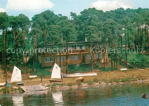 AK / Ansichtskarte Slawa Osrodek wodny LOK u nach Jeziorem Slawskim Slawa