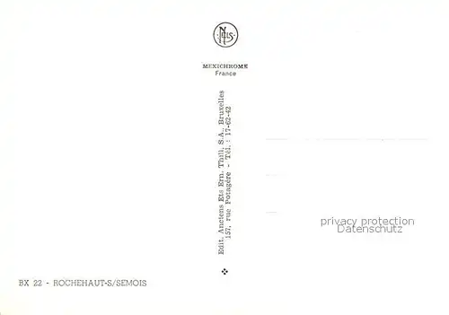 AK / Ansichtskarte Rochehaut Panorama Rochehaut