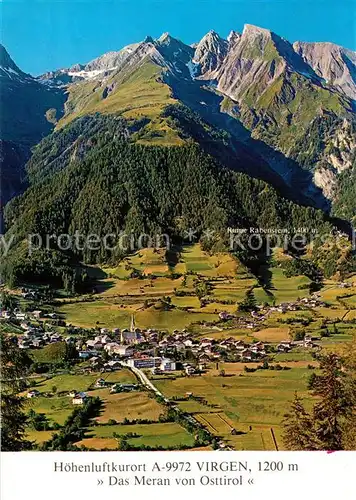 AK / Ansichtskarte Virgen Panorama Hoehenluftkurort Venedigergruppe Alpen Virgen