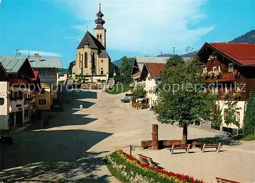 St_Veit_Pongau Luftkurort Ansicht mit Kirche St_Veit_Pongau