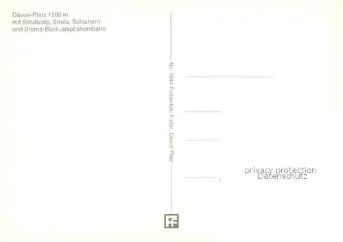 Davos_Platz_GR Gesamtansicht mit Alpenpanorama Seilbahn Bergbahn Davos_Platz_GR