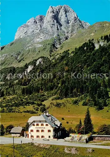 Ploeckenhaus am Ploeckenpass gegen Cellon Karnische Alpen Ploeckenhaus