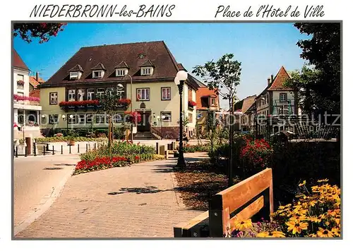 Niederbronn les Bains Place de l Hotel de Ville Niederbronn les Bains