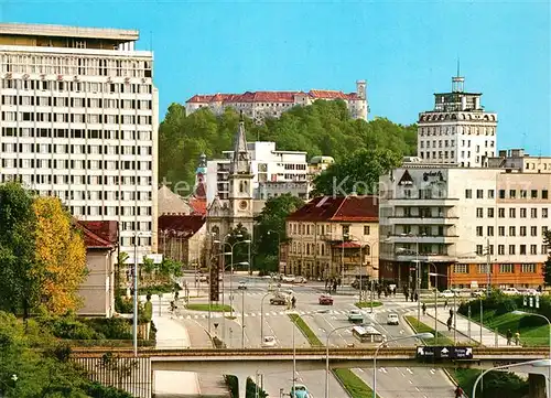 Ljubljana_Laibach Innenstadt Blick zum Schloss 