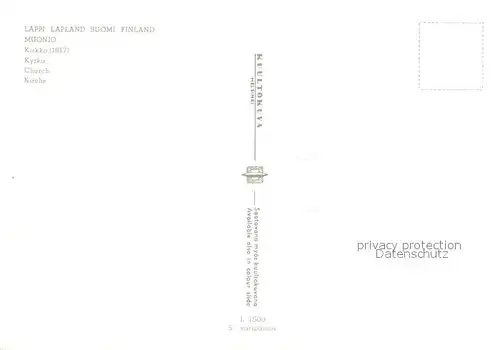 Muonio_Lapland Kirkko Kirche 