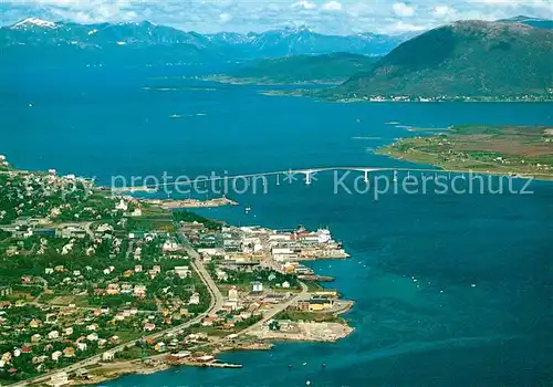 Sortland Fliegeraufnahme Sortland