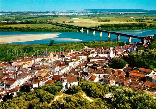 Santarem_Portugal Pont sur le Tage et Quai Santarem Portugal