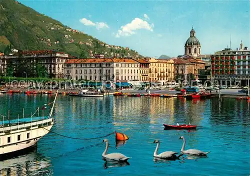 Como_Lago_di_Como Piazza Cavour vista dal lago Como_Lago_di_Como