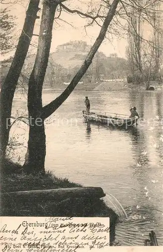 AK / Ansichtskarte Ebernburg Blick vom Huttenthal Ebernburg