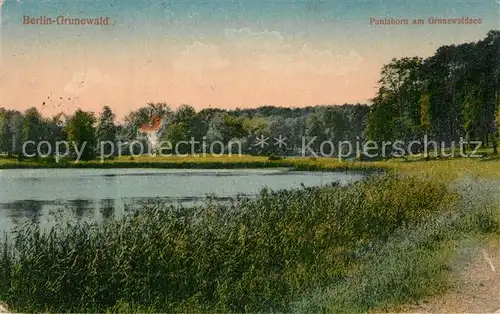 AK / Ansichtskarte Grunewald_Berlin Paulshorn am Grunewaldsee Grunewald Berlin