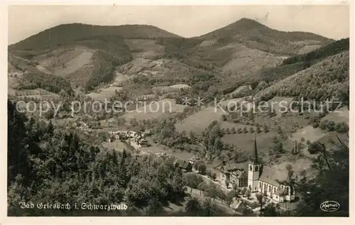 AK / Ansichtskarte Bad_Griesbach_Schwarzwald  Panorama Bad_Griesbach