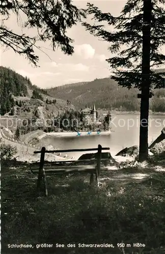 AK / Ansichtskarte Schluchsee Panorama Schluchsee