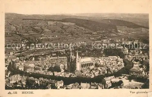 AK / Ansichtskarte Mende Vue generale Mende