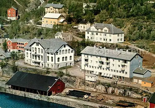 AK / Ansichtskarte Sulitjelma Grubers Fliegeraufnahme 