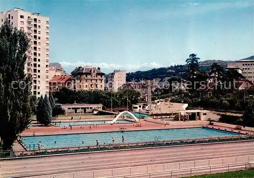 AK / Ansichtskarte Chambery_Savoie Piscine et Chaine de Belledonne Chambery Savoie