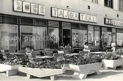 AK / Ansichtskarte Salgotarjan Tajga Teesalon Salgotarjan