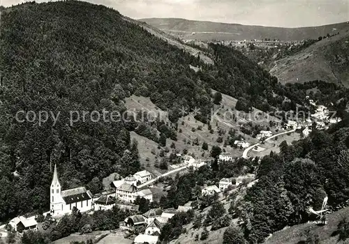 AK / Ansichtskarte Linthal_Elsass Fliegeraufnahme Linthal Elsass