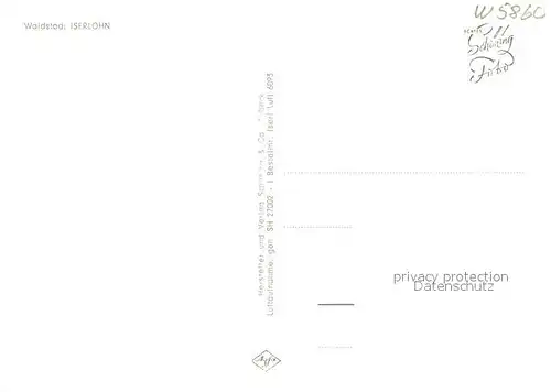 AK / Ansichtskarte Iserlohn Fliegeraufnahme Iserlohn