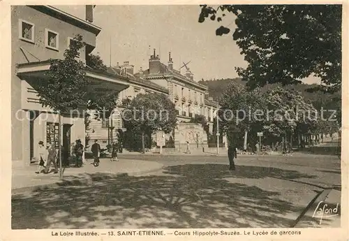 AK / Ansichtskarte Saint Etienne_Loire Cours Hippolyte Sauzea Saint Etienne Loire